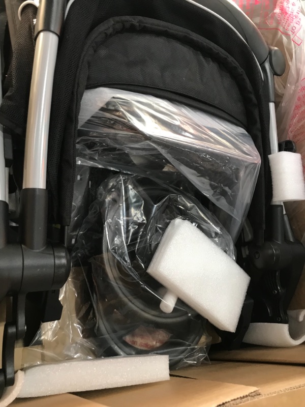 Photo 3 of Graco Modes Nest Travel System | Includes Baby Stroller with Height Adjustable Reversible Seat, Bassinet Mode, Lightweight Aluminum Frame and SnugRide 35 Lite Elite Infant Car Seat, Bayfield
