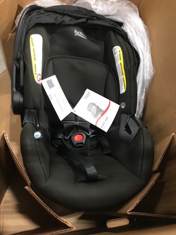 Photo 5 of BRITAX B-Lively Travel System with B-Safe 35 Infant Car Seat One Hand Fold XL Storage Ventilated Canopy