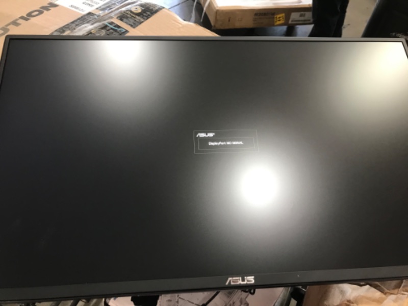 Photo 2 of ASUS TUF Gaming VG259QM 24.5” Monitor, 1080P Full HD (1920 x 1080), Fast IPS, 280Hz, G-SYNC Compatible, Extreme Low Motion Blur Sync,1ms, DisplayHDR 400, Eye Care, DisplayPort HDMI BLACK
