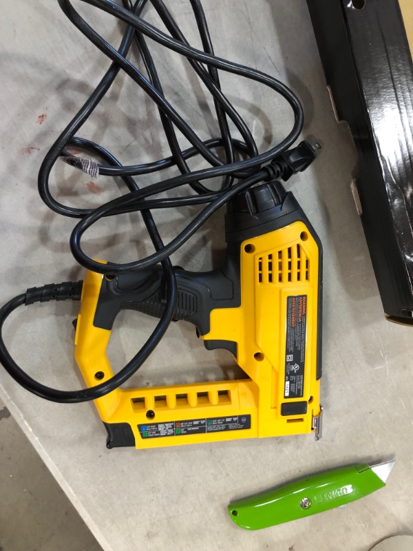 Photo 4 of NOT FUNCTIONAL**
DeWalt 5-in-1 Multi-Tacker and Brad Nailer