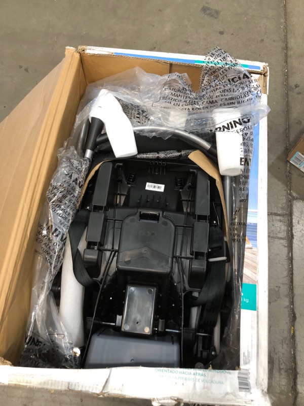 Photo 1 of **MISSING 1 WHEEL ***Evenflo Pivot Modular Travel System with SafeMax Infant Car Seat - Dusty Rose