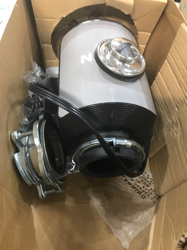 Photo 2 of ***PARTS ONLY*** Moen GX50C Prep Series 1/2 HP Continuous Feed Garbage Disposal with Sound Reduction, Power Cord Included, Black
