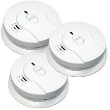 Photo 1 of 10 Year Worry-Free Smoke Detector, Lithium Battery Powered, Smoke Alarm, 3-Pack
