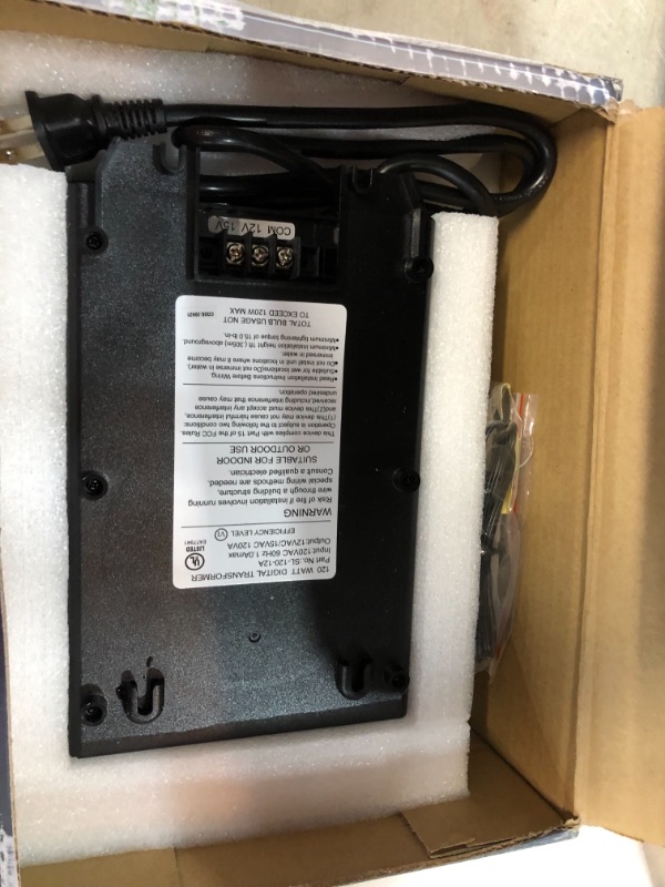 Photo 2 of Low-Voltage 120-Watt Landscape Transformer