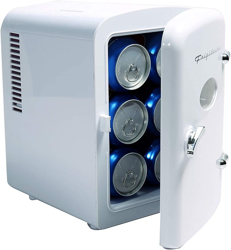 Photo 1 of Frigidaire EFMIS129-WHITE 6 Can Beverage Cooler, White
