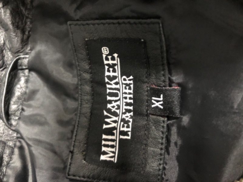 Photo 1 of Milwaukee Leather SFL2801 Ladies 'Racer' Black Stand Up Collar Leather Jacket
