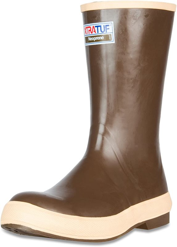 Photo 1 of Xtratuf 22172G-CTM-100 Legacy Series 12" Neoprene Men's Fishing Boots, Copper & Tan (22172G)
