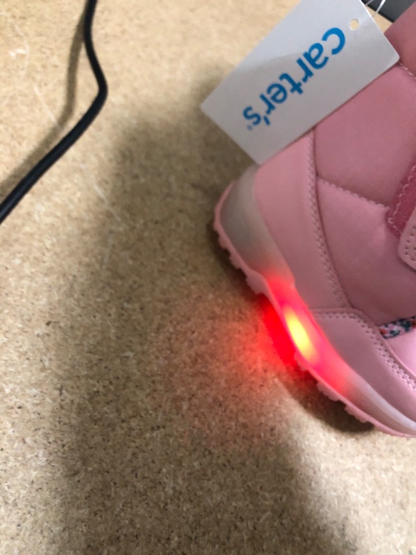 Photo 5 of Carter's Unisex-Child Grady Light Up Snow Boots