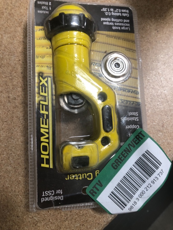 Photo 2 of 1/2 in. - 1 in. O.D. Pipe Size Corrugated Stainless Steel Tubing Cutter
