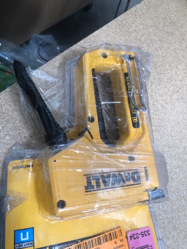 Photo 2 of DeWalt DWHTTR130LH Heavy Duty Compact Staple Gun