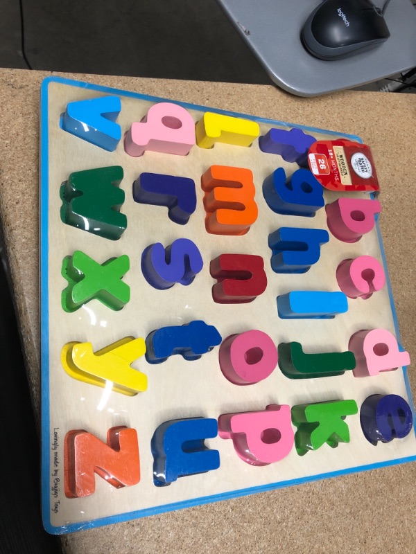 Photo 2 of Bigjigs Chunky Alphabet Puzzle - Lowercase
