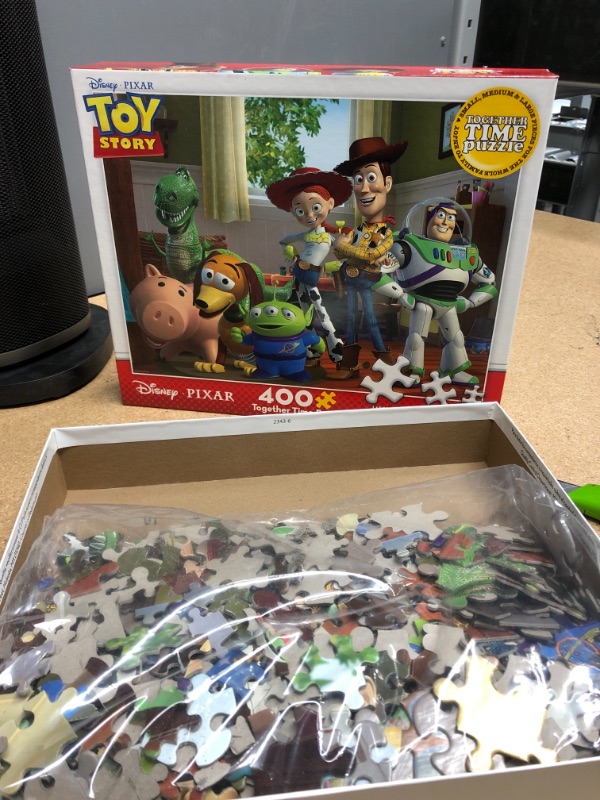 Photo 2 of Ceaco Pixar Toy Story - Together Time Puzzle 400pc