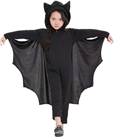 Photo 2 of LMYOVE Kids Unisex Vampire Bat Costume
size 4-5