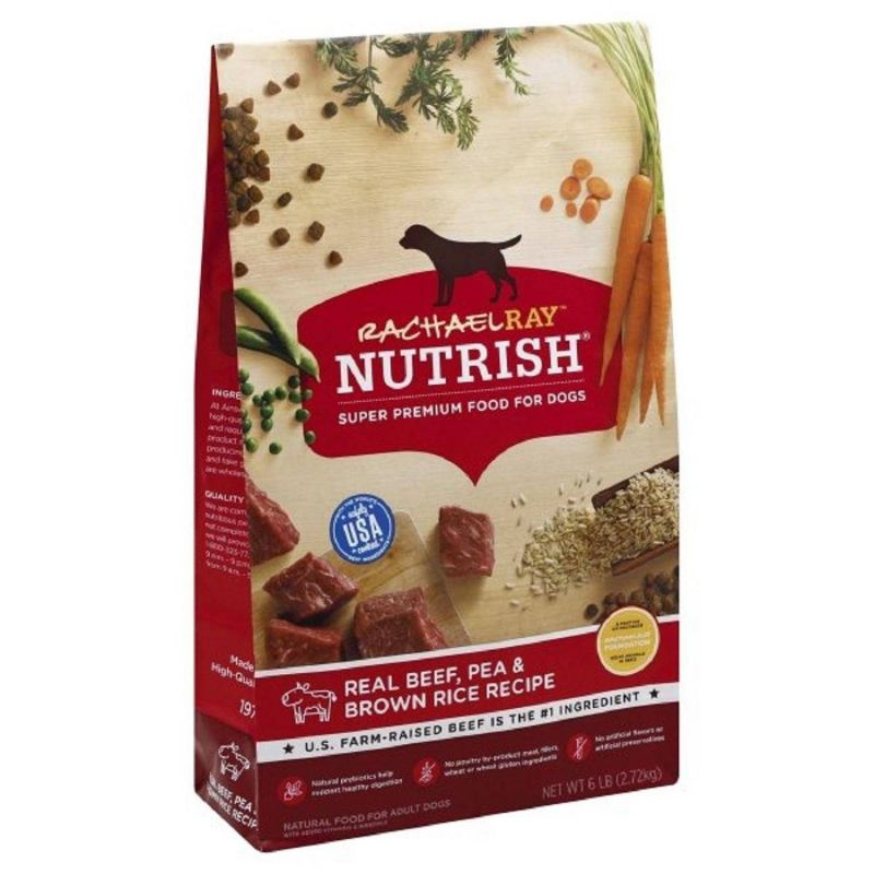 Photo 1 of ***SET OF 3 **DATE 03/28/22 Rachael Ray Nutrish 6 Lb Real Beef, Pea & Brown Rice Recipe Dry Dog Food
