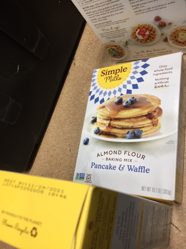 Photo 2 of ***SET OF 5**DATE 11/24/2021****Almond Flour Pancake & Waffle Mix - 10.7 Oz (303 Grams)
