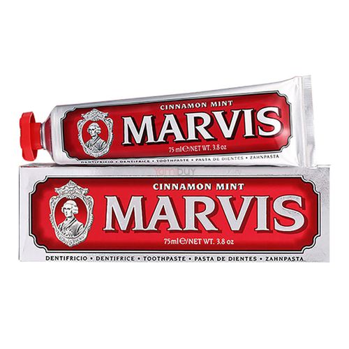 Photo 1 of **SET OF 3**Marvis Cinnamon Mint Toothpaste (3.8 Oz.)
