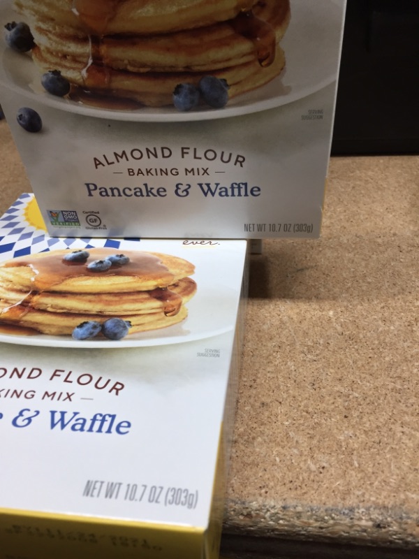 Photo 2 of ***SET OF 2**DATE 11/24/2021** Almond Flour Pancake & Waffle Mix - 10.7 Oz (303 Grams)
