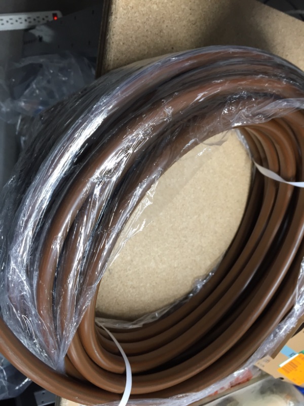 Photo 1 of 1/2 in. (0.600 in. I.D. x 0.700 in. O.D.) x 100 ft. Brown Blank Poly Tubing for Drip Irrigation
