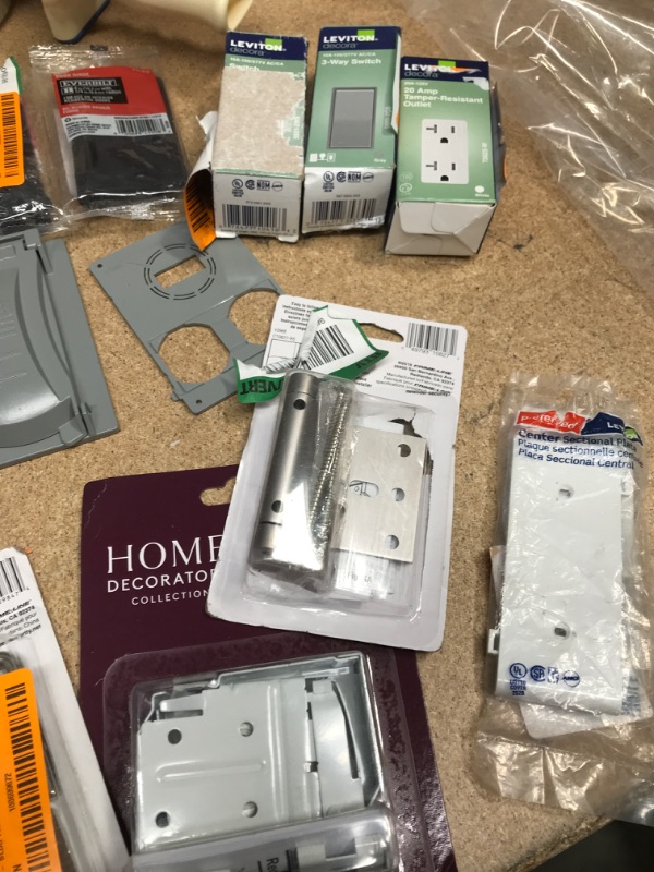 Photo 2 of *NO REFUNDS/RETURNS**- Bundle of assorted wallplates and door locks