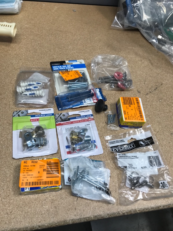 Photo 1 of **NO REFUNDS/RETURNS** - Bundle of assorted hardware