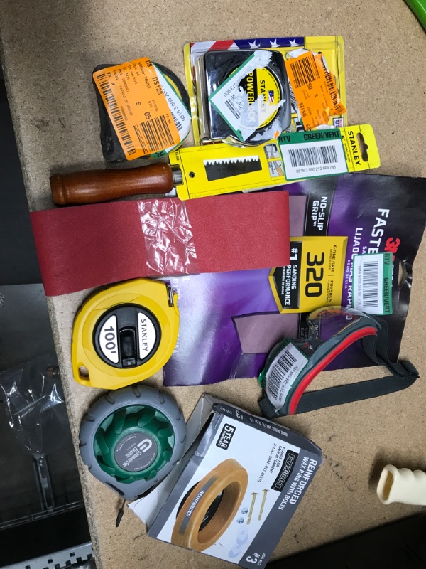 Photo 1 of **NO REFUNDS/RETURNS** -Bundle of assorted home depot. goods 