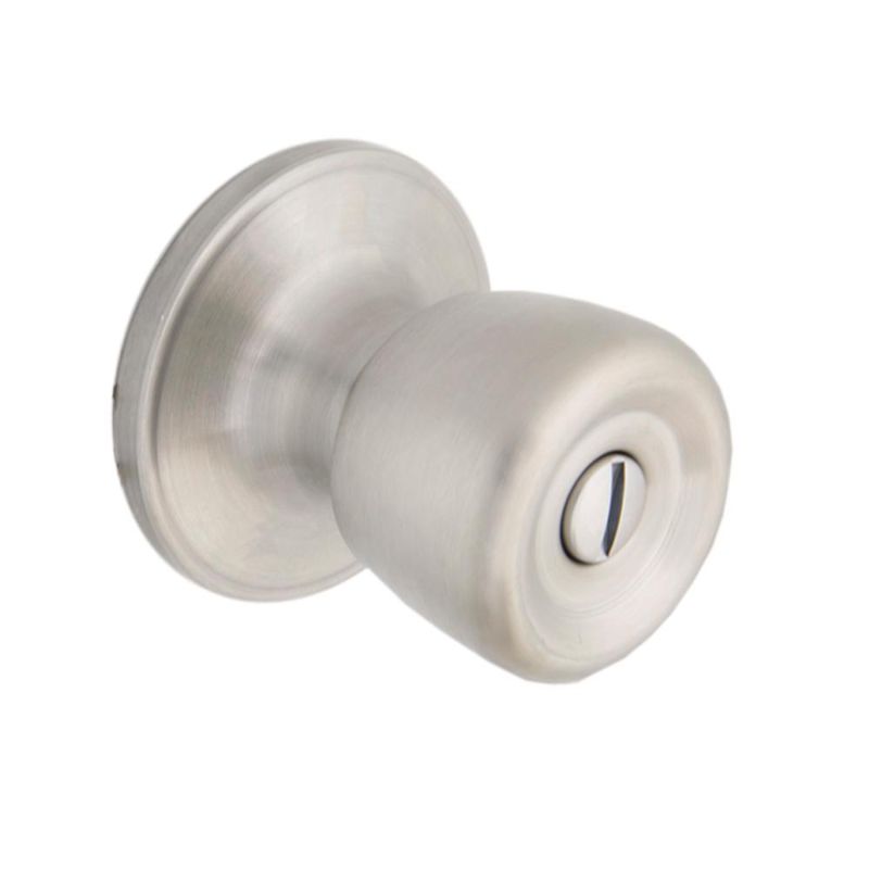 Photo 1 of *3 of- Defiant Simple Series Bell Stainless Steel Bed and Bath Door Knob
