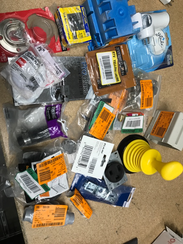 Photo 1 of **NO REFUNDS/RETURNS** - Bundle of assorted home depot goods