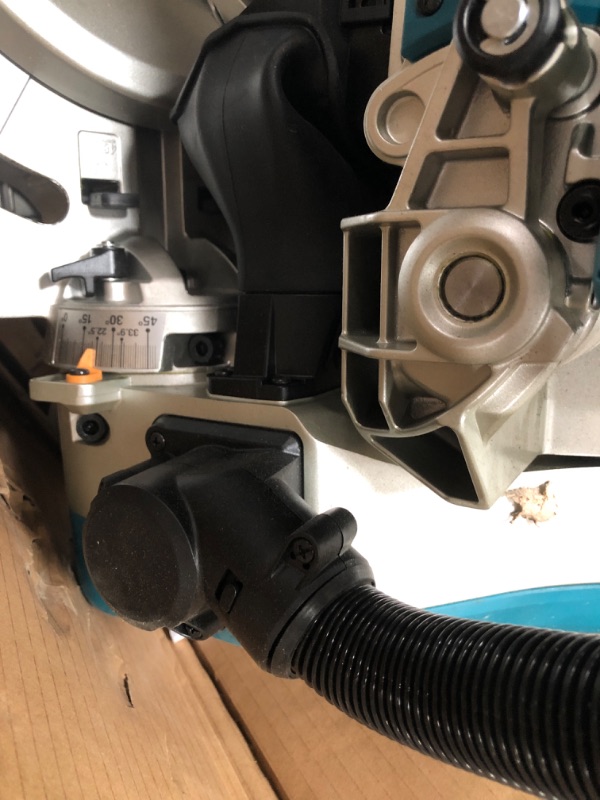 Photo 5 of ***PARTS ONLY*** 
Makita XSL06Z 18V x2 LXT Lithium-Ion (36V) Brushless Cordless 10" Dual-Bevel Sliding Compound Miter Saw with Laser, TOOL Only
