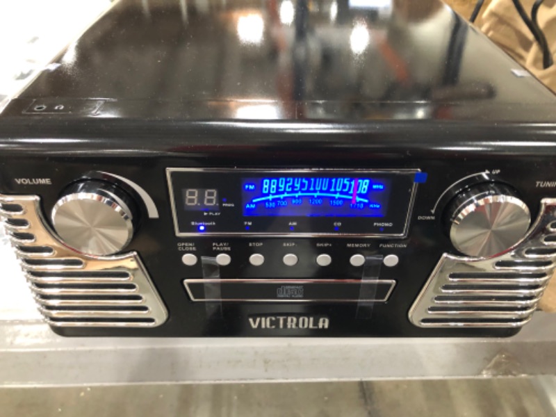 Photo 2 of ***SEE COMMENTS*** Victrola 50's Retro Bluetooth Record Player & Multimedia Center 