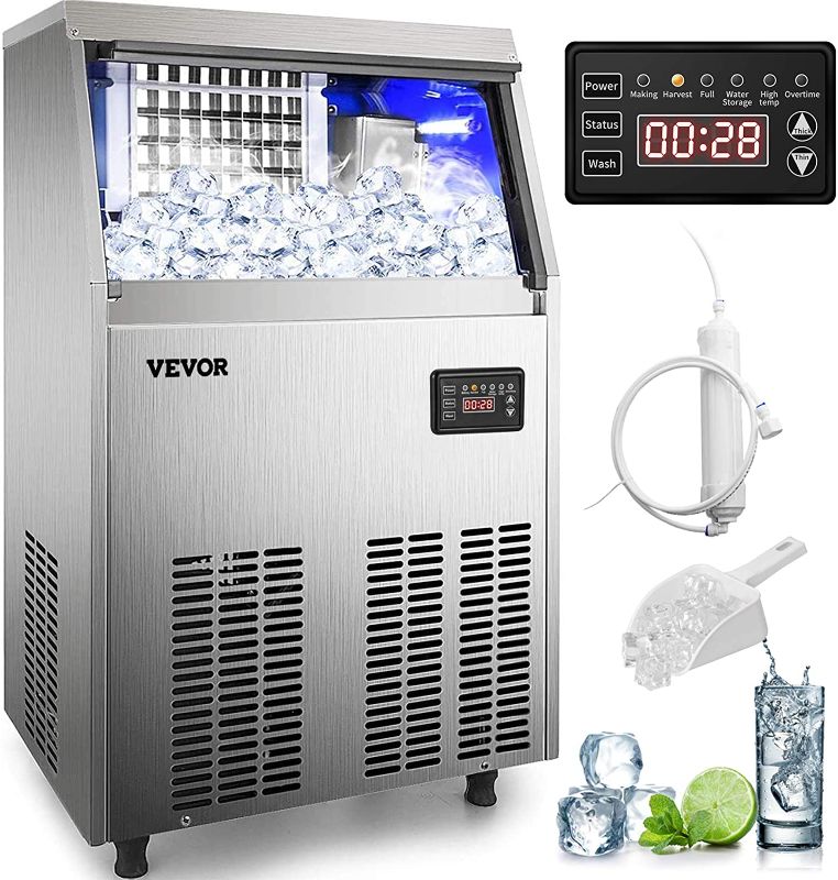 Photo 1 of (NOT FUNCTIONAL SCREEN)
VEVOR 110V Commercial Ice Maker