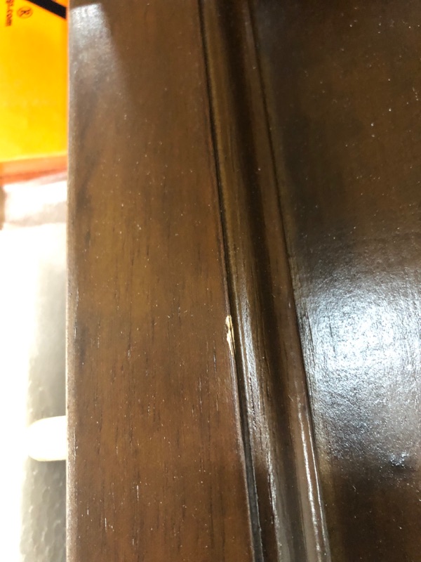 Photo 1 of (SCRATCH DAMAGES) 
Madison Walnut Queen Headboard

