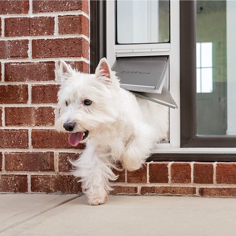 Photo 1 of PetSafe Sliding Glass Pet Doors - Extreme Weather Door or 2-Piece Standard Door - Cat or Dog Door Great for Apartments and Rentals - No Cutting DIY Installation - Fits 81 in Patio Sliding Doors
