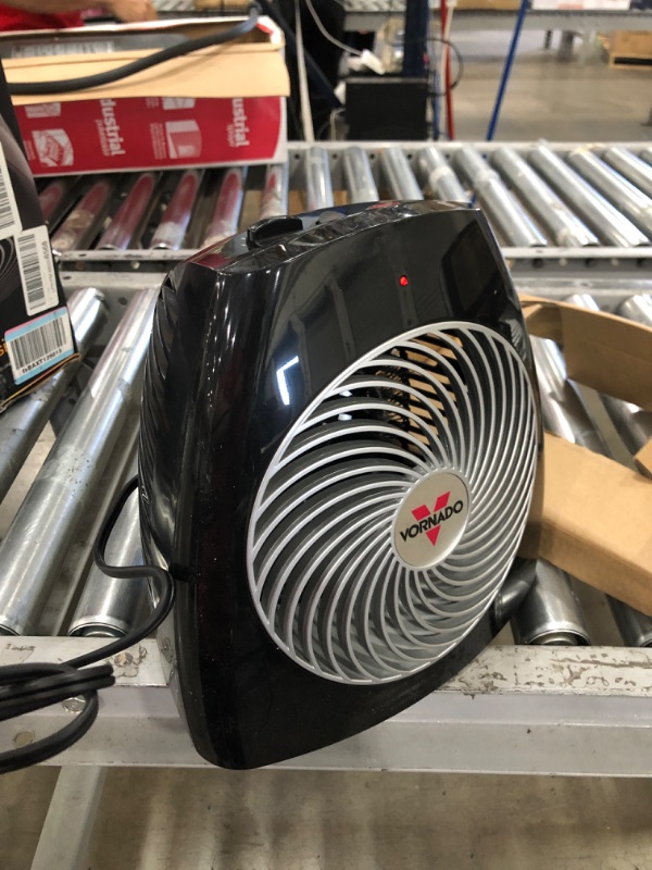 Photo 2 of Vornado 1,500 Watt Portable Electric Fan Compact Heater with Adjustable Thermostat