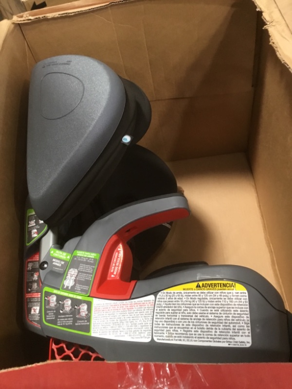 Photo 3 of Britax Grow with You ClickTight Plus Harness-2-Booster Car Seat, SafeWash, Jet
