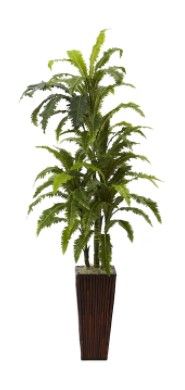 Photo 1 of **PICTURE USED AS REFERENCE**
Nearly Natural 55-in Green Indoor Artificial Silk Plants
