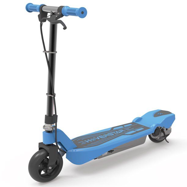 Photo 1 of HOVERSTAR Electric Kick Start Scooter For Kids Blue
