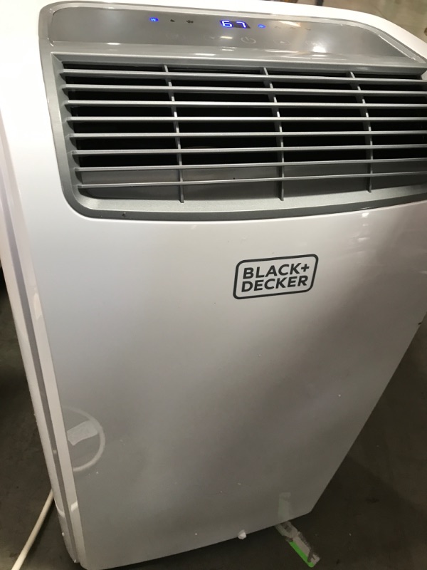 Photo 4 of BLACK+DECKER 10,000 BTU Portable Air Conditioner with Remote Control, White