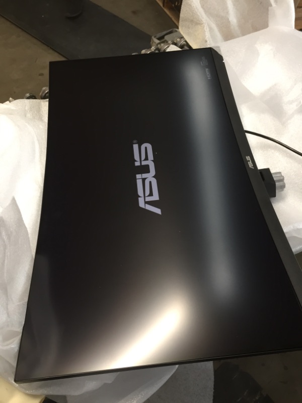 Photo 1 of ASUS TUF Gaming 27" 1440P HDR Curved Monitor (VG27WQ1B) - QHD (2560 x 1440), 165Hz (Supports 144Hz), 1ms, Extreme Low Motion Blur, Speaker, FreeSync Premium, VESA Mountable, DisplayPort, HDMI , BLACK
**NOT IN ORIGINAL PACKAGING
