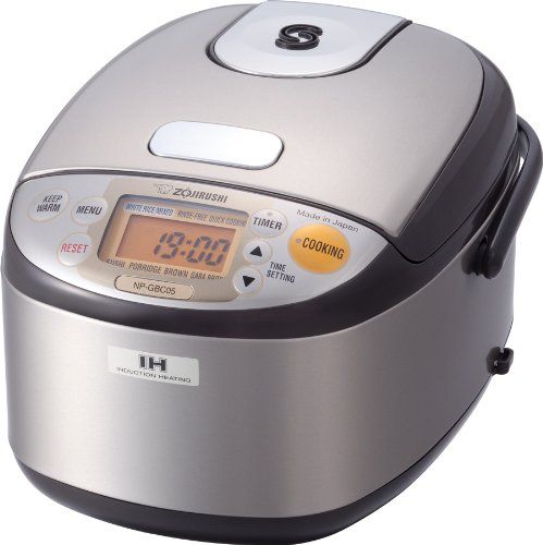 Photo 1 of Induction Heating System Rice Cooker Warmer 3 Cup Stainless Dark Brown NP-GBC05 9.12 X 11.82 X 7.5in
