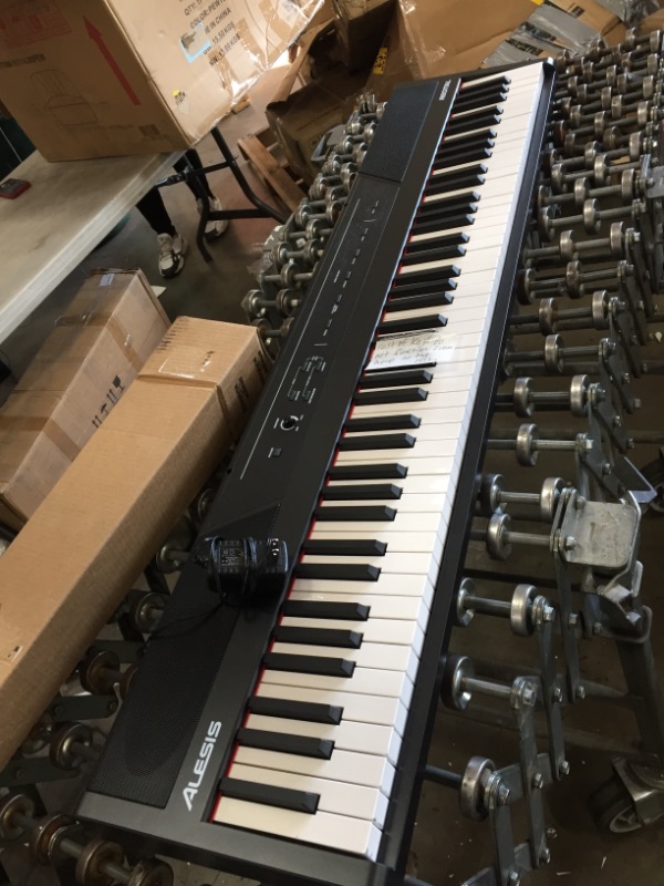 Photo 1 of Alesis Recital , 88-Key Beginner Digital Piano with Full-Size Semi-Weighted Keys
**ONLY FIRST 40  FUNCTION, THE REST DO NOT FROM LEFT TO RIGHT**