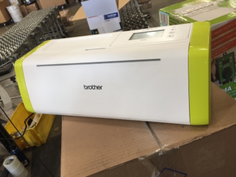 Photo 3 of Brotherï¿½ ScanNCut SDX85 Electronic Cutting System, Lime Green/White
