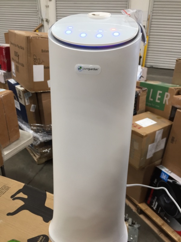 Photo 1 of Pureguardian 100hrs 1.5gal Ultrasonic Cool Mist Tower Humidifier H3200WAR with Aromatherapy