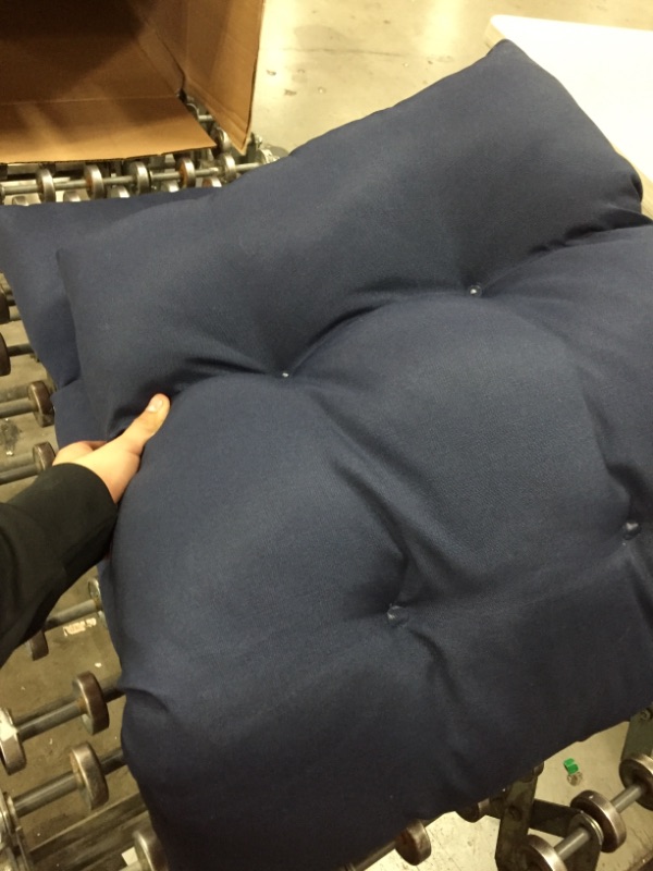 Photo 1 of OTTOMAN PILLOW BLUE 15"X50" IN
**STOCK PHOTO NOT FOUND**