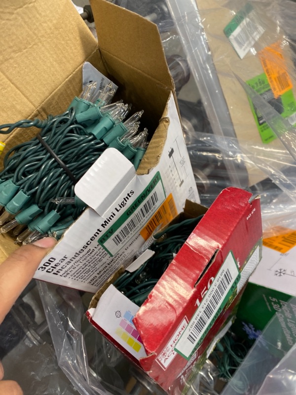 Photo 1 of 4 Pack LED Christmas Lights 
 ***sold  as-is** no returns *no refunds *