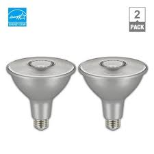 Photo 1 of 150-Watt Equivalent PAR38 Dimmable Flood LED Light Bulb Daylight ( 2 Packs)