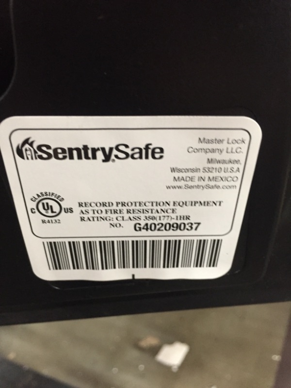 Photo 4 of Sentry Fire-Safe Electronic Lock Business Safes, Grey