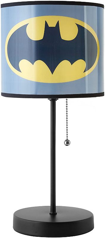 Photo 1 of Warner Brothers Batman Stick Lamp, Gray
