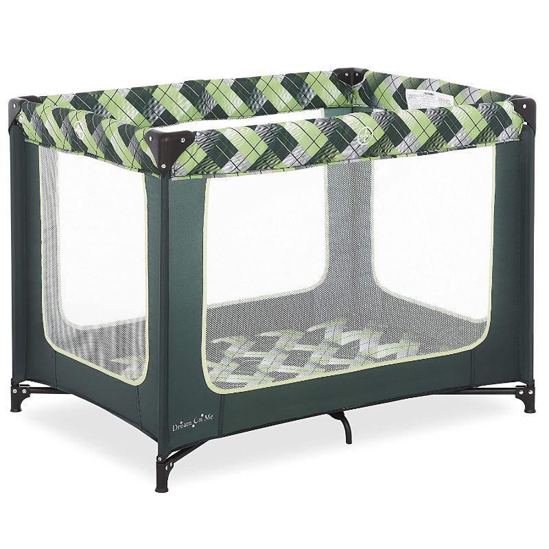 Photo 1 of Dream On Me Zoom Portable Playard, Green, 16.5 lbs
