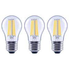 Photo 1 of 100-Watt Equivalent A15 Dimmable Appliance Fan Clear Glass Filament LED Vintage Edison Light Bulb Bright White (PACK 12) 