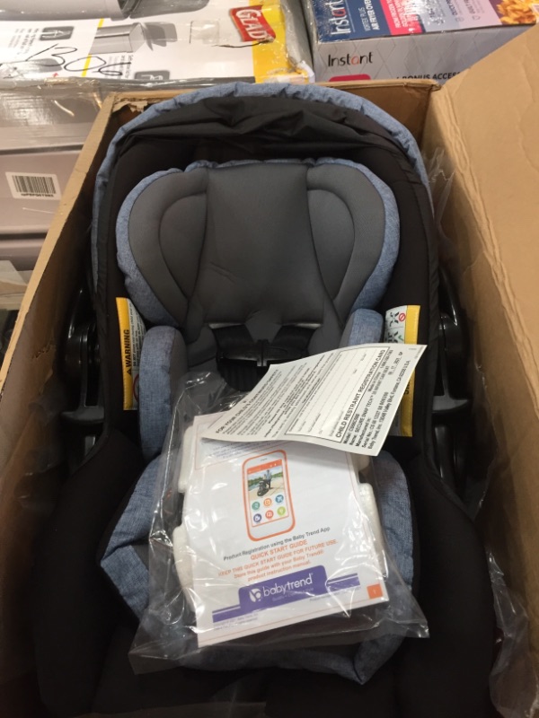 Photo 1 of Baby Trend Secure Snap Tech 35 Infant Car Seat, Chambray